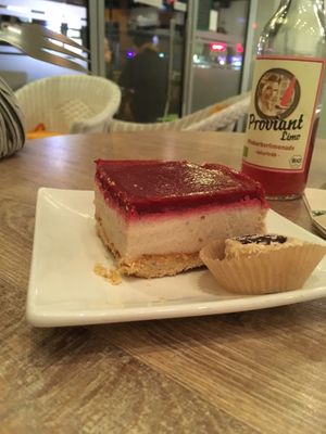 Strawberry Cheesecake  at Osho's Place in Cologne