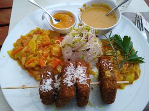 Bali satay at Radieschen in Darmstadt