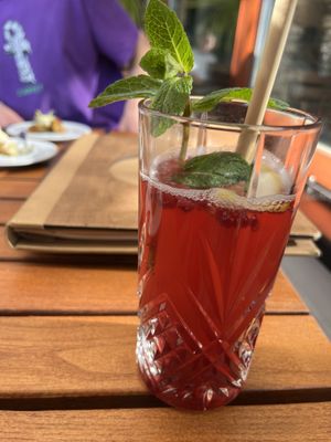 Lila Drink   at Radieschen in Darmstadt
