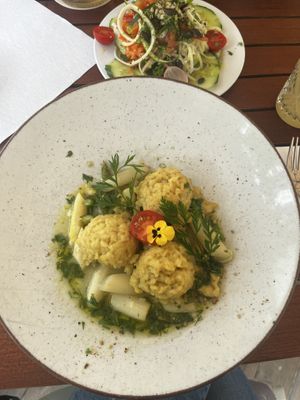 Spargelrisotto  at Radieschen in Darmstadt