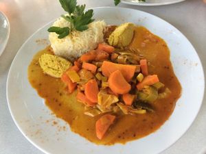 Curry at Radieschen in Darmstadt