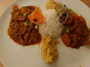 Indisches Möhrencurry at Radieschen in Darmstadt