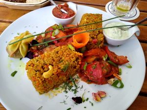 Oriental platter at Radieschen in Darmstadt