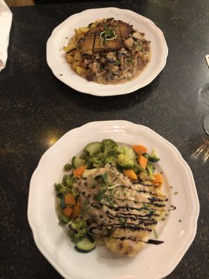 Pfeffersteak and Seitan  at Hiller in Hannover