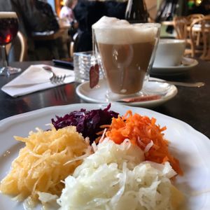 raw salad at Hiller in Hannover