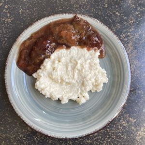 Dessert from the buffet  at Hiller in Hannover