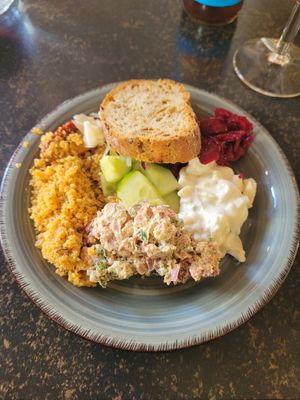 salatbar at Hiller in Hannover