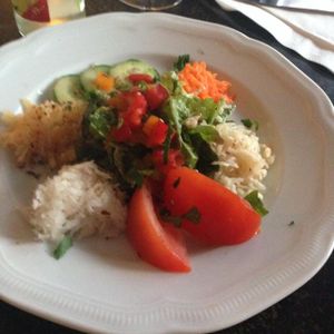 Starter: Mixed salad at Hiller in Hannover