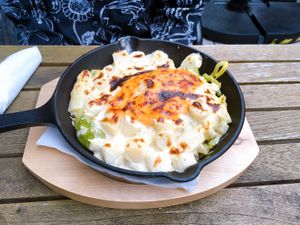 asparagus gratin  at Hiller in Hannover