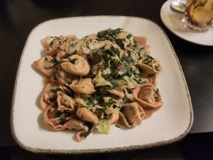 Sweetheart cabbage tortelloni #Veganuary at Ignaz in Munich
