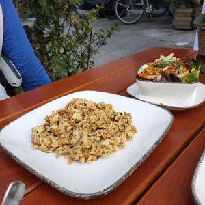 Khorasan wheat cheese Spätzle (not great, to be honest) at Ignaz in Munich