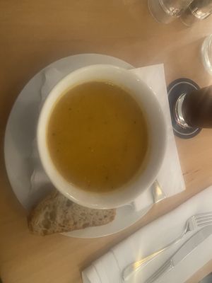 Soup  at Prinz Myshkin City in Munich