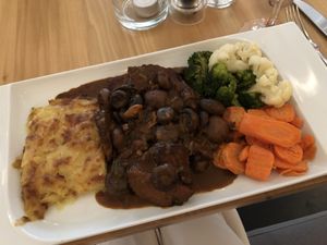 Seitan Ragout (vegane Version)  at Prinz Myshkin City in Munich