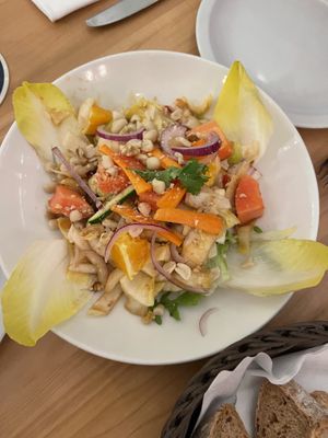 Papaya salad   at Prinz Myshkin City in Munich