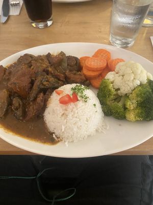 Seitan Ragout  at Prinz Myshkin City in Munich