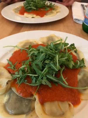 Vegan Ravioli  at Prinz Myshkin City in Munich