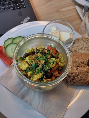 Tofufrühstück at CafeBistro Mundial in Hagen