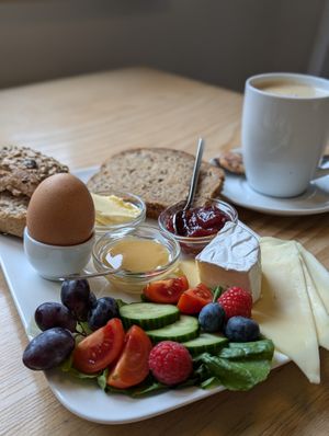 Breakfast at CafeBistro Mundial in Hagen