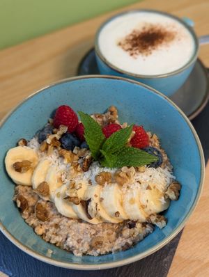 Porridge at CafeBistro Mundial in Hagen