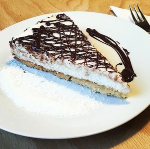Bounty-Kuchen at CafeBistro Mundial in Hagen
