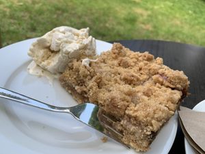 Rhabab cake at CafeBistro Mundial in Hagen