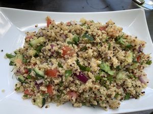 Quinoa salad at CafeBistro Mundial in Hagen