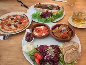 Ein bisschen was von etwas 😉 at Prütt-Café in Muenster