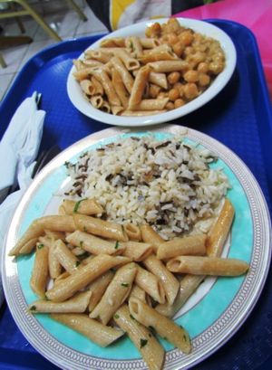 One of our meals at Health Ecology - Papanikolas Hygiene Theroes in Athens