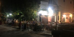 Outside at ThirdEye in Crete