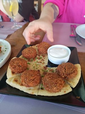 Falafel at ThirdEye in Crete
