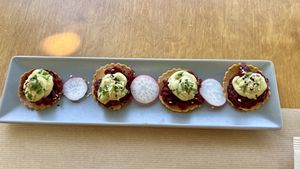 Corn chips with fillingg  at ThirdEye in Crete