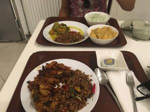 healthy and nice at Govinda I in Budapest