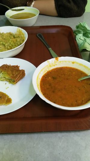 Sopas at Govinda I in Budapest