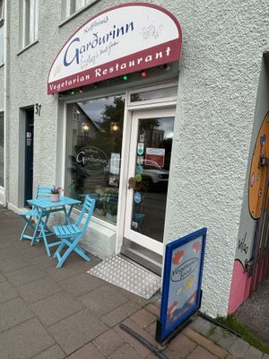   at Kaffihusid Gardurinn - Ecstasy's Heart-Garden in Reykjavik