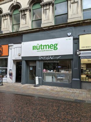exterior at The Nutmeg in Belfast