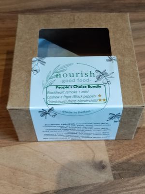 Vegan cheeses (3 in a box) at The Nutmeg in Belfast