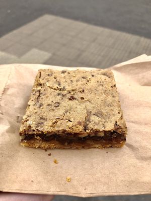 Date and walnut slice   at The Nutmeg in Belfast