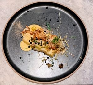 3rd course set vegan menu at Paradiso in Cork