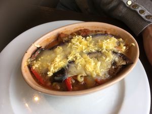 Mousaka  at Quay Co-op Cafe - Sullivan's Quay in Cork