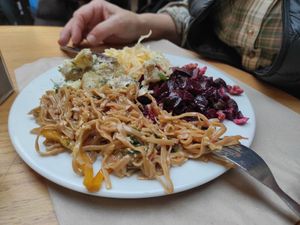 Salad at Quay Co-op Cafe - Sullivan's Quay in Cork