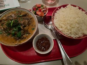 Mushroom stroganoff   at Quay Co-op Cafe - Sullivan's Quay in Cork