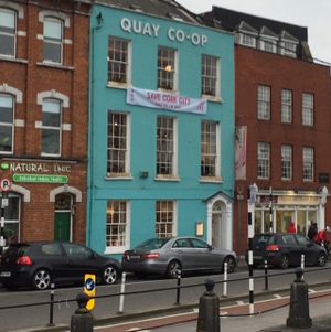 @quaycoopcork  Very cool co-op restaurant, great food including plenty of vegan options.   at Quay Co-op Cafe - Sullivan's Quay in Cork