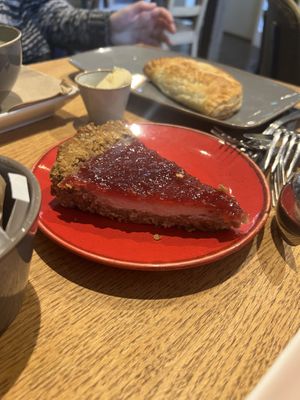 Cheesecake (vegan)  at Quay Co-op Cafe - Sullivan's Quay in Cork