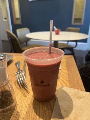 Berry smoothiee  at Quay Co-op Cafe - Sullivan's Quay in Cork