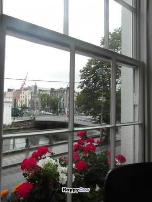 Quay Co-op Cafe, Cork - view at Quay Co-op Cafe - Sullivan's Quay in Cork