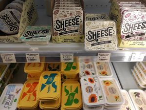 Cheeses at Quay Co-op Market in Cork