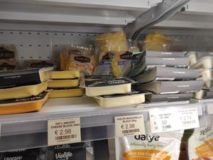 Cheeses at Quay Co-op Market in Cork