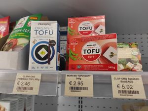 Tofu at Quay Co-op Market in Cork