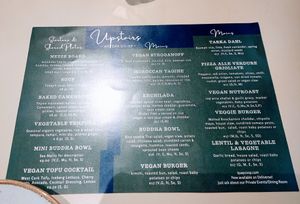 Menu at Quay Co-op Market in Cork