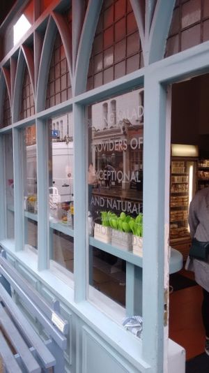 Shop front at Blazing Salads in Dublin